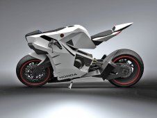 Moto sportive concept Honda